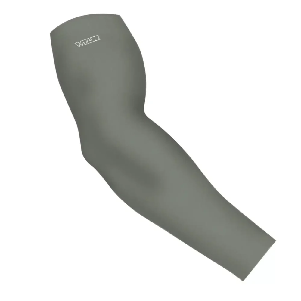 an image of an arm sleeve in a single color. the title is Sage