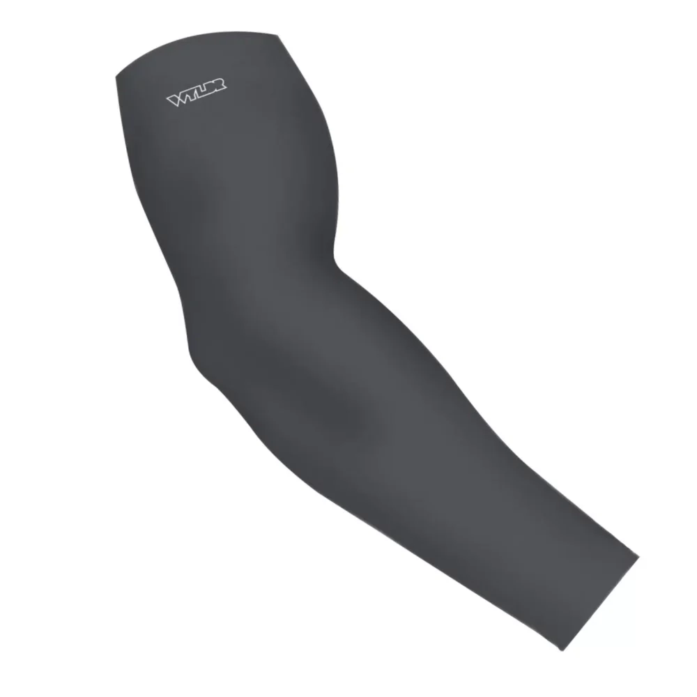 an image of an arm sleeve in a single color. the title is Smoke