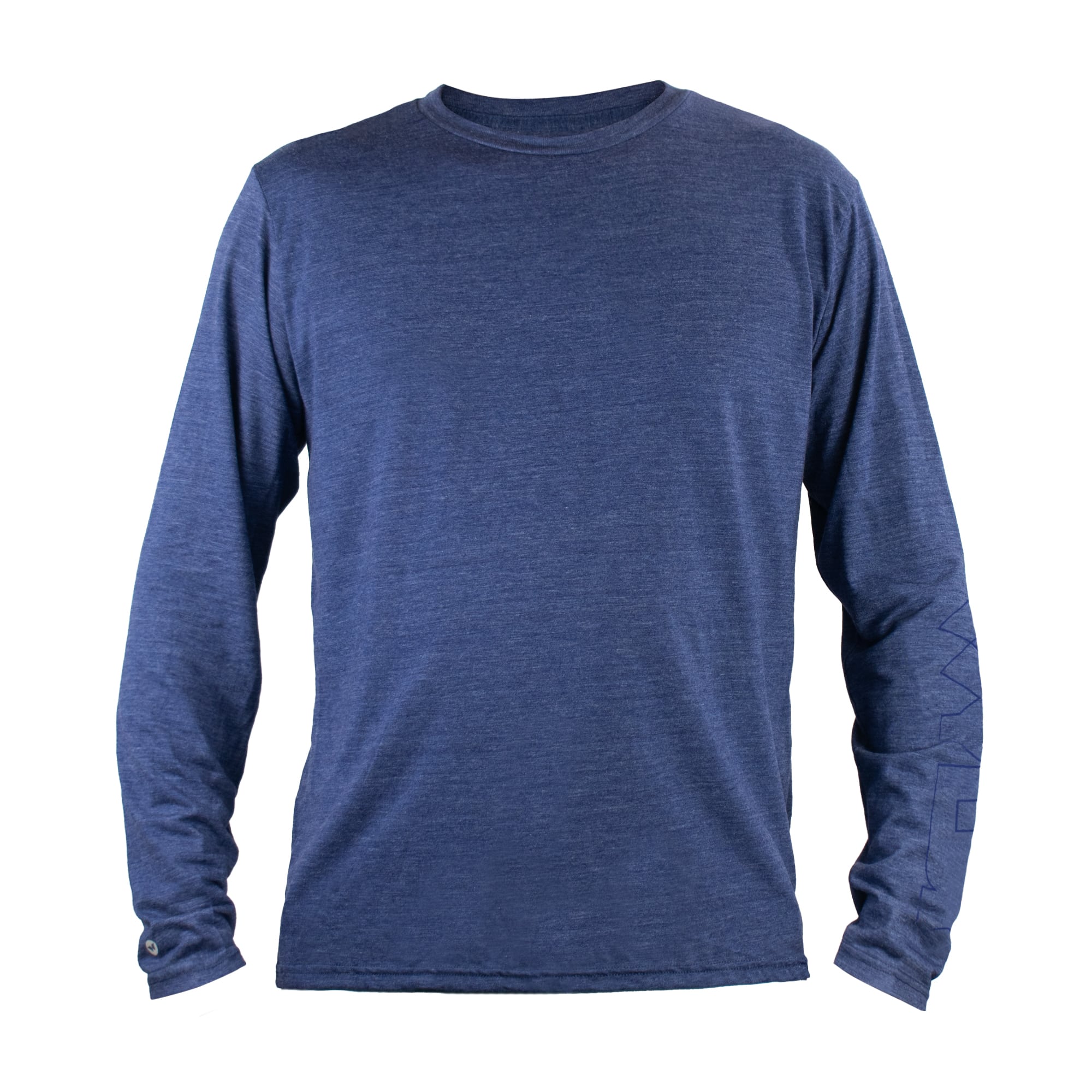 an image of a deep blue shirt